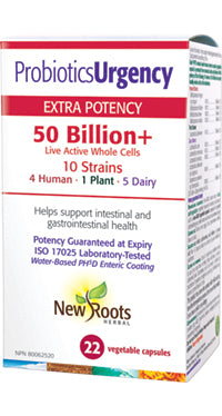 New Roots Probiotics Urgency (22 VCaps) - Lifestyle Markets